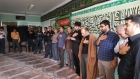 مراسم سینه زنی ونوحه خوانی در محل نمازخانه اداره کل نوسازی مدارس استان ایلام