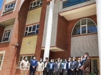 تحویل کلید دبیرستان برکت شهر ایلام به مدیرکل آموزش و پرورش