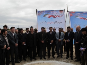 مدرسه ۶ کلاسه روستای چنگوله مهران با حضور استاندار ونماینده مجلس در شورای اسلامی کلنگ زنی شد